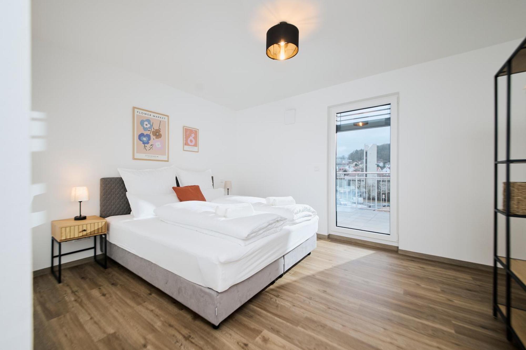 באד קיסינגן Moderne Apartments Mit Highspeed-Wlan Und Gratis-Tiefgarage Ihr Perfekter Rueckzugsort Nahe Dem Zentrum Und Der Therme I Barrierearm מראה חיצוני תמונה