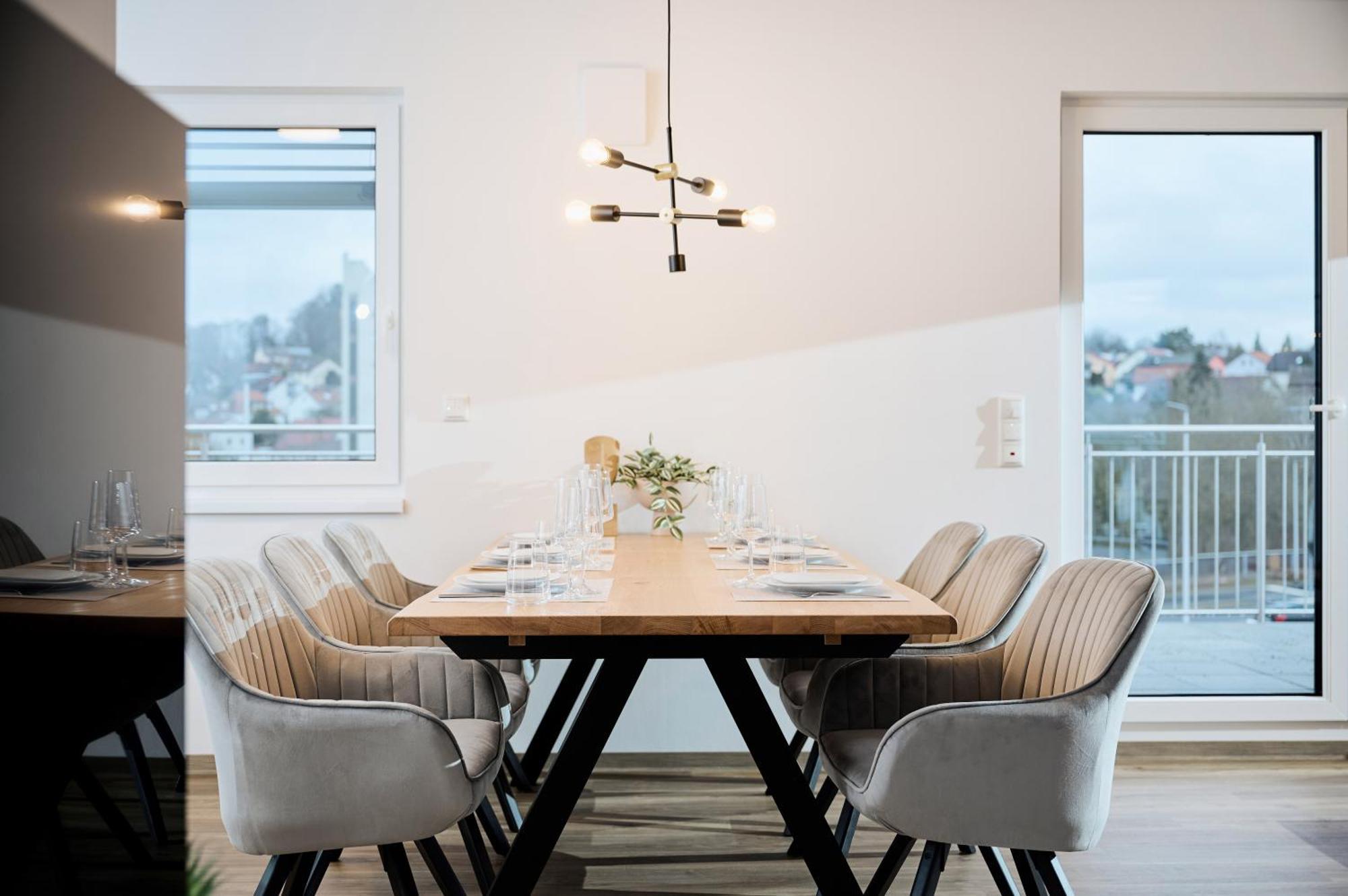 באד קיסינגן Moderne Apartments Mit Highspeed-Wlan Und Gratis-Tiefgarage Ihr Perfekter Rueckzugsort Nahe Dem Zentrum Und Der Therme I Barrierearm מראה חיצוני תמונה