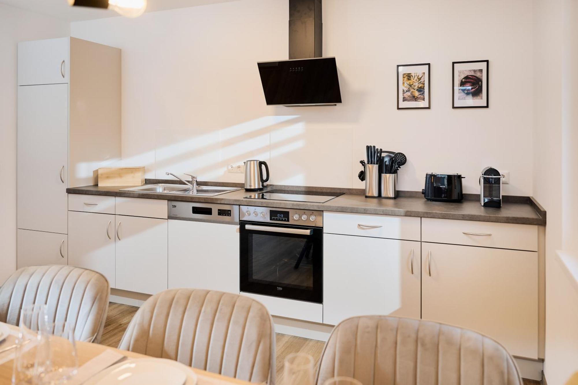 באד קיסינגן Moderne Apartments Mit Highspeed-Wlan Und Gratis-Tiefgarage Ihr Perfekter Rueckzugsort Nahe Dem Zentrum Und Der Therme I Barrierearm מראה חיצוני תמונה